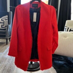 Sale: Banana Republic Red-Orange Blazer